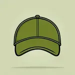 olive-green hunting cap image